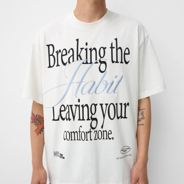 Short sleeve relaxed fit printed T-shirt